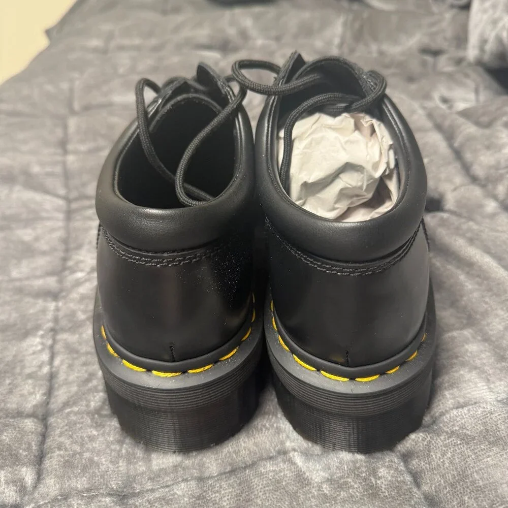 Dr Martens 8053 black platform shoes - Picture 8 of 8